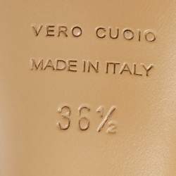 Pre Owned Charlotte Olympia Black Satin Wallace Ankle Strap Sandals Size 36.5