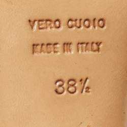 Pre Owned حذاء كعب عالي شارلوت أوليمبيا دولي ساتان أسود نعل سميك مقاس 39