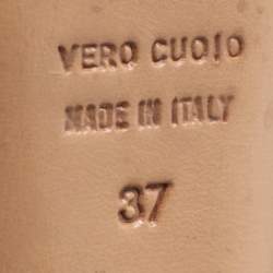 مملوكة مسبقًا Charlotte Olympia Gladys Size 37 Black Suede Strappy Platform Sandals