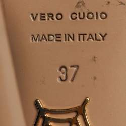 مملوكة مسبقًا حذاء كعب عالي شارلوت أوليمبيا دوللي سويدي أحمر بحزام للكاحل معل سميك مقاس 40