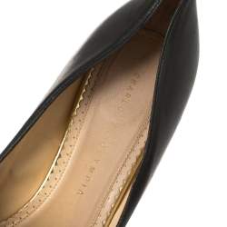 مملوكة مسبقًا Charlotte Olympia Black Dolly Platform Pumps Size 39.5