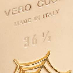 Pre Owned Charlotte Olympia Black Suede Dolly Pumps Size 36.5