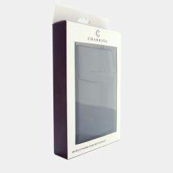 Pre Owned Charriol Black Leather  Mobile Accessories