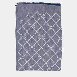 Charriol Navy & Grey Scarf