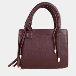 Charriol Choclate/Light Brown Leather Forever Handbag