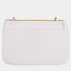 Charriol Offwhite Leather Twilight Handbag