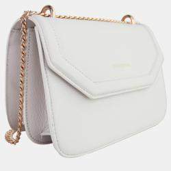 Charriol Offwhite Leather Twilight Handbag