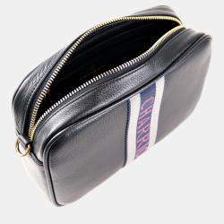 Pre Owned Charriol Black Leather Deauville Crossbody bag