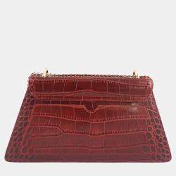 Charriol Bordeaux Leather Laetitia Crossbody bag
