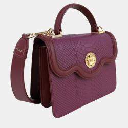 Charriol Mulberry Leather LAETITIA Handbag