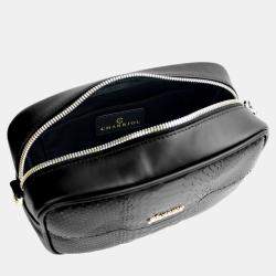 Pre Owned Charriol Black Leather PALAIS ROYAL Crossbody