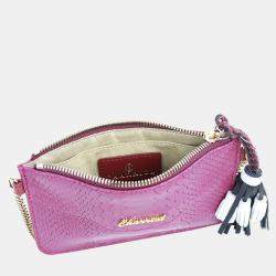 Charriol Mulberry Leather PALAIS ROYAL Clutch Bag