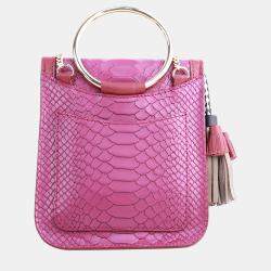 Pre Owned Charriol Mulberry Leather PALAIS ROYAL Clutch Bag