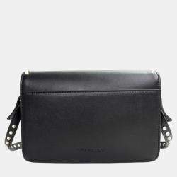 Pre Owned Charriol Black Leather ZenHarmony Handbag