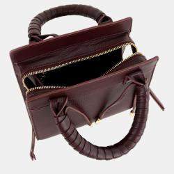 Charriol Chocolate Leather Forever Handbag