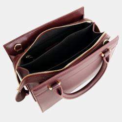 Charriol chocolate Leather Forever Handbag