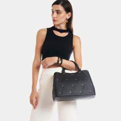 Pre Owned Charriol Red Leather Coralie Handbag