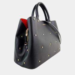 Pre Owned Charriol Red Leather Coralie Handbag