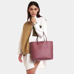 Pre Owned Charriol Bordeaux Leather CALYPSO Handbag