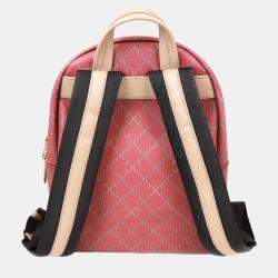 Charriol Bordeaux & Grey Leather  Back Pack