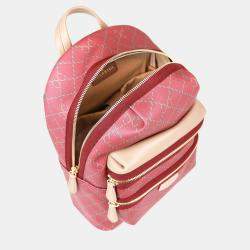 Charriol Bordeaux & Grey Leather  Back Pack
