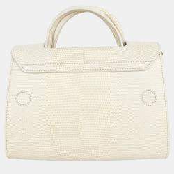 Charriol Beige Leather Chameleon Handbag