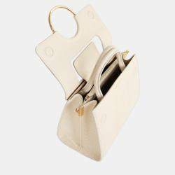 Charriol Beige Leather Chameleon Handbag