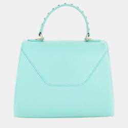 Pre Owned Charriol Blue & Navy Leather LE REVE Handbag