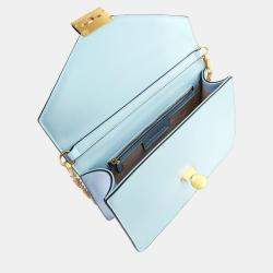 Pre Owned Charriol Blue Leather TWIST Handbag