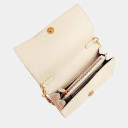 Charriol OffWhite Leather Chameleon Crossbody