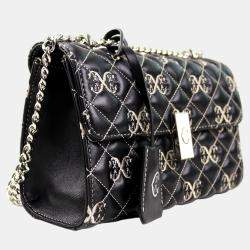 Pre Owned Charriol Black/Beige Leather LE REVE Crossbody