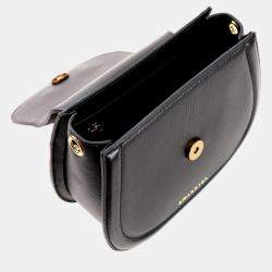 Pre Owned Charriol Black Leather MARIE OLGA Handbag