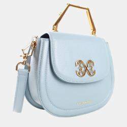 Charriol Light Blue Leather MARIE OLGA Handbag