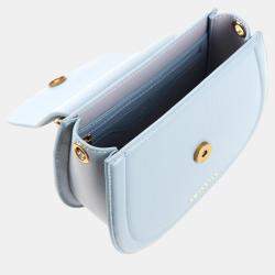 Charriol Light Blue Leather MARIE OLGA Handbag
