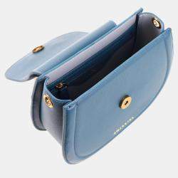 Charriol Bluish Green Leather MARIE OLGA Handbag