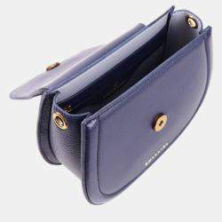 Pre Owned Charriol Dark blue Leather MARIE OLGA Handbag