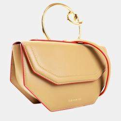 Charriol Yellow Leather ZENITUDE Handbag