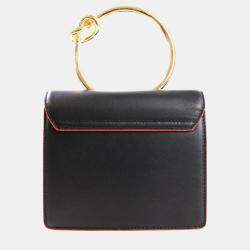 Pre Owned Charriol Black Leather ZENITUDE Handbag