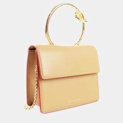 Charriol Yellow Leather ZENITUDE Handbag