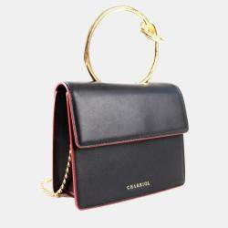 Charriol Black Leather ZENITUDE Handbag