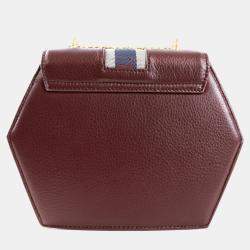 Charriol Bordeaux Leather Deauville Crossbody