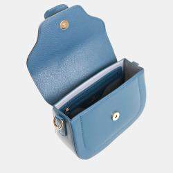 Pre Owned Charriol Bluish Green Leather MARIE OLGA Crossbody