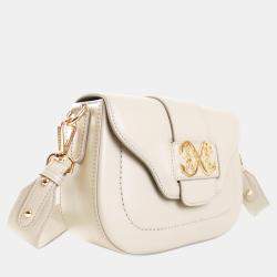 مملوكة مسبقًا Charriol Cream Leather MARIE OLGA Crossbody