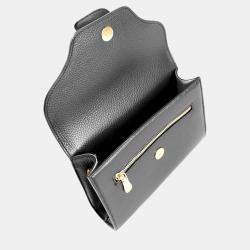 Pre Owned Charriol Black Leather MARIE OLGA Crossbody
