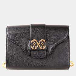 Pre Owned Charriol Black Leather MARIE OLGA Crossbody