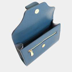Charriol Bluish Green Leather MARIE OLGA Crossbody