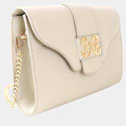 Pre Owned Charriol Cream Leather MARIE OLGA Crossbody