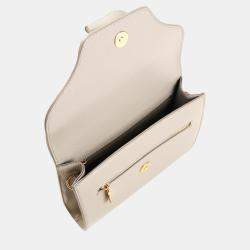 Pre Owned Charriol Cream Leather MARIE OLGA Crossbody