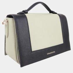 Pre Owned Charriol Light grey Leather Marina Crossbody