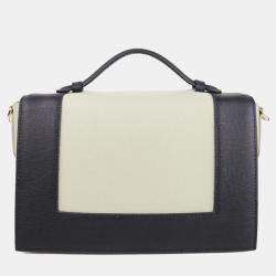 Pre Owned Charriol Light grey Leather Marina Crossbody